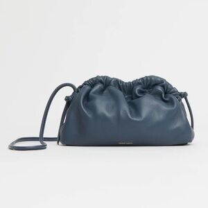 Mansur Gavriel Blue Clutch Minimalist Design